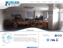 Tablet Screenshot of pelikanshipping.com